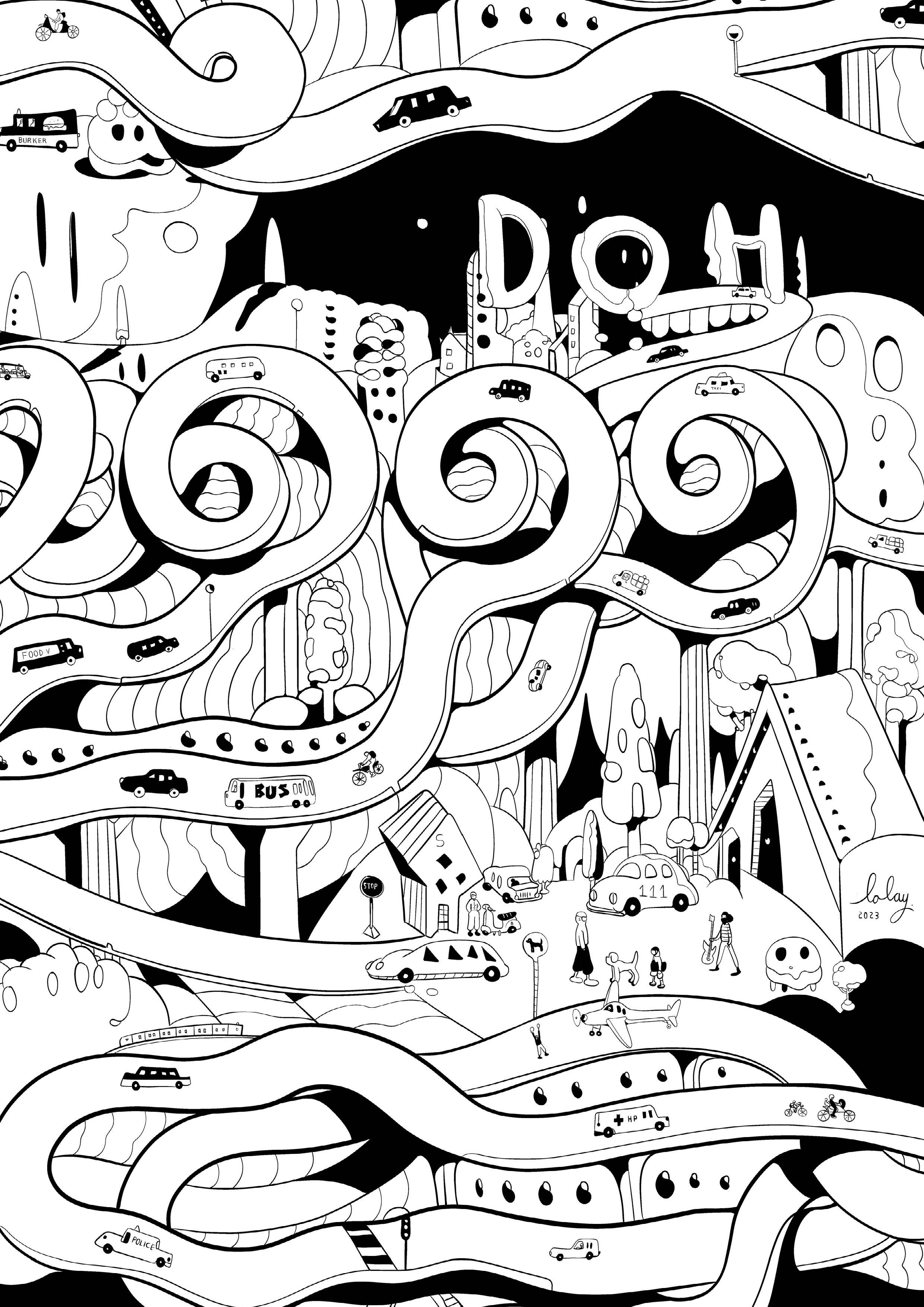 HIGHWAYS ARE ALL AROUND