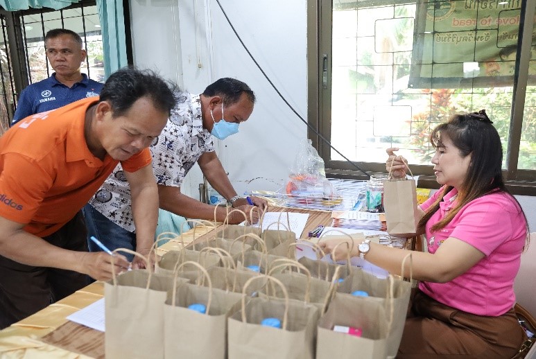 สรุปผลการดำเนินงานการมีส่วนร่วมของประชาชน กิจกรรมก่อสร้างเพิ่มประสิทธิภาพทางหลวง ทางหลวงหมายเลข 2445 ตอน แสลงโทน – ห้วยเสว ระ