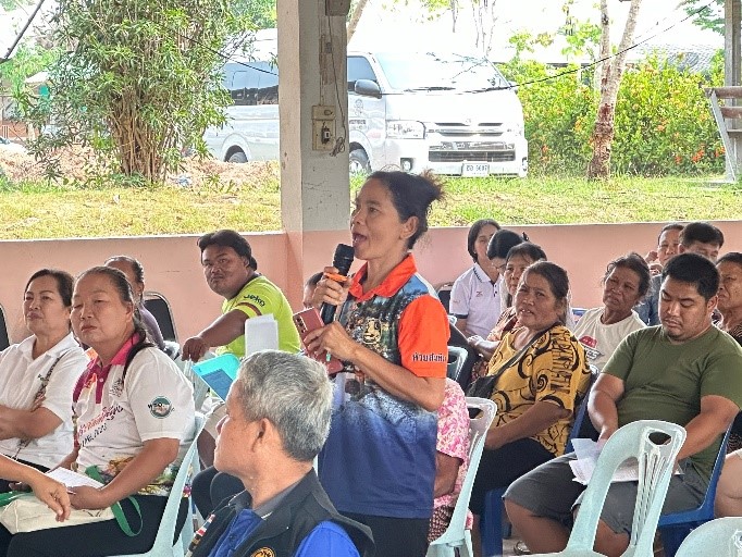 สรุปผลการดำเนินงานการมีส่วนร่วมของประชาชน โครงการก่อสร้างโครงข่ายทางหลวงแผ่นดินกิจกรรมก่อสร้างทางหลวงผ่านชุมชนเพื่อคนทุกกลุ่ม