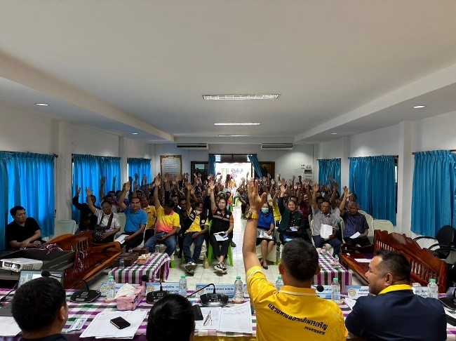 สรุปผลการดำเนินงานการมีส่วนร่วมของประชาชน โครงการก่อสร้างโครงข่ายทางหลวงแผ่นดิน โครงการก่อสร้างทางหลวงหมายเลข 2134 สาย อ.ตระก